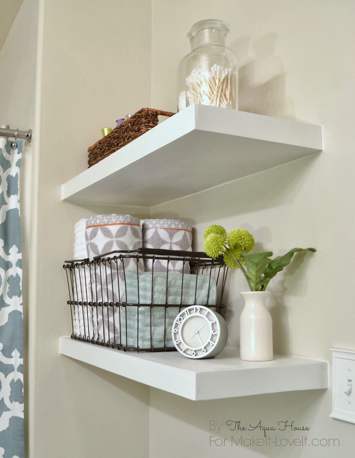 25 Brilliant Bathroom Shelf Ideas and Racks for Small Spaces