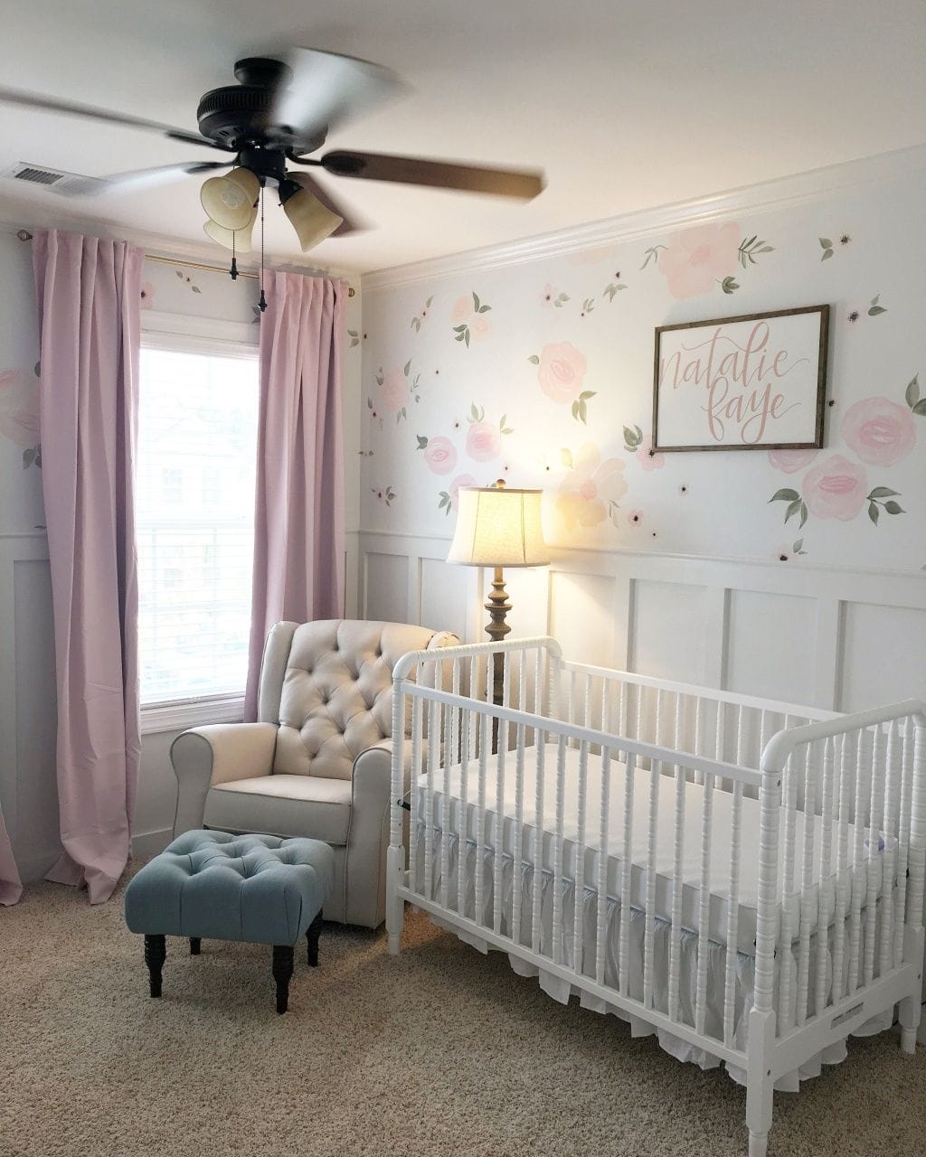 Baby girl clearance room ideas purple