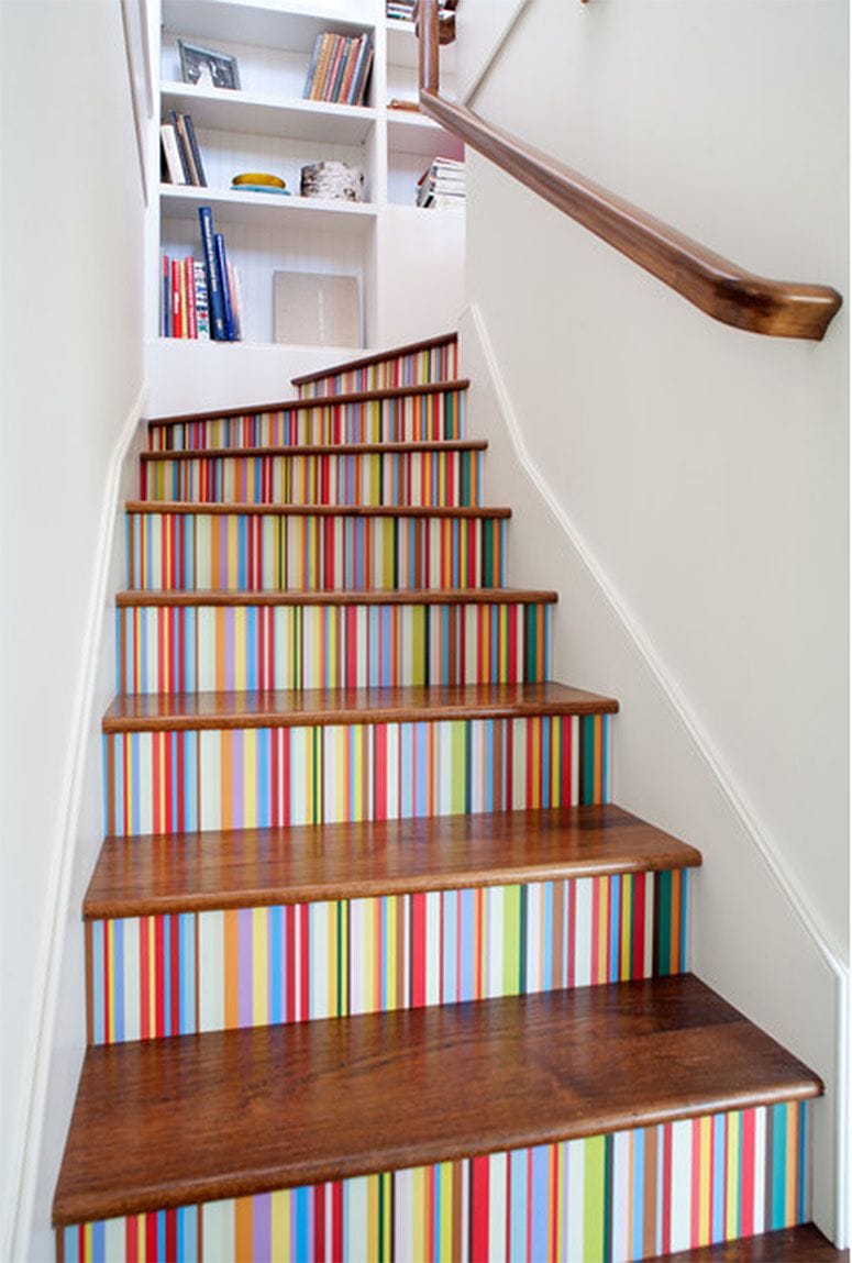 painting a stairway ideas