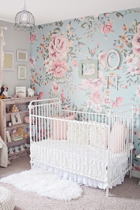 baby girl nursery ideas for painting