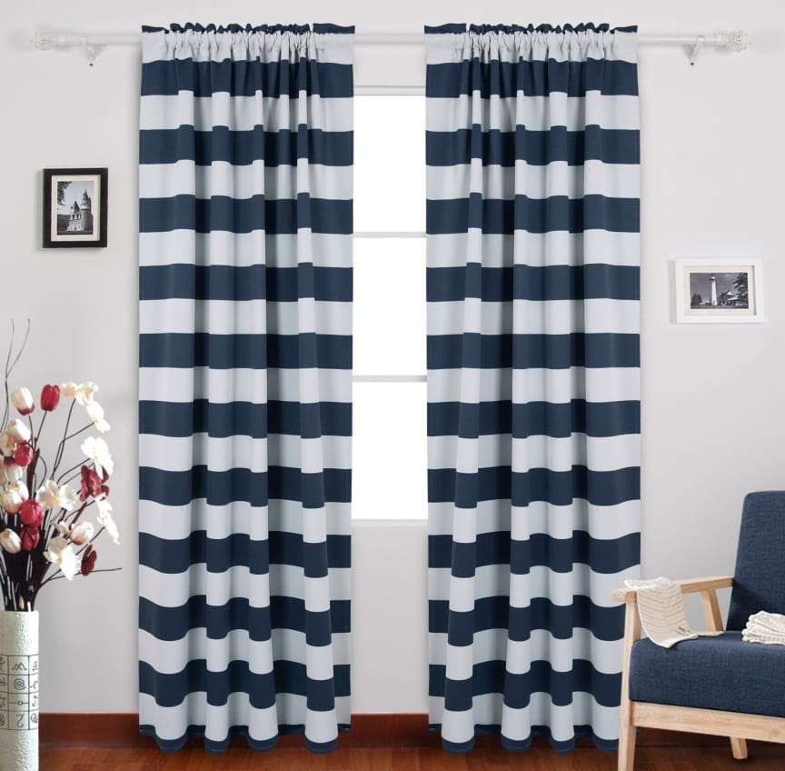 types of curtains for living room