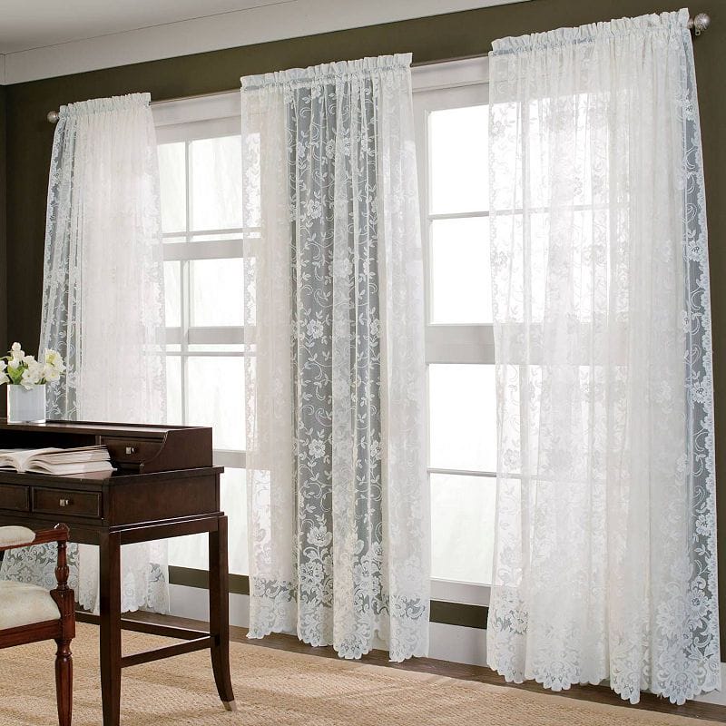 types of curtains for kitchen windows