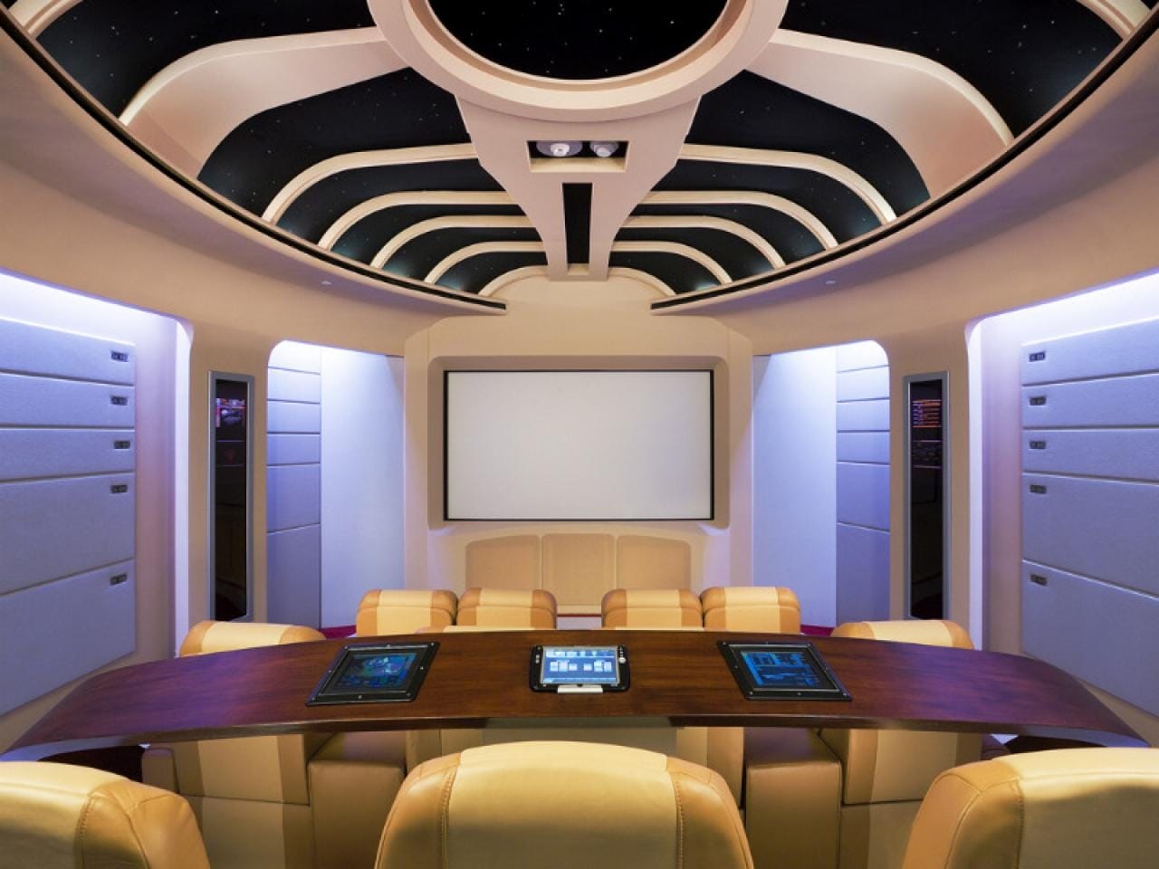 basement home theater ceiling