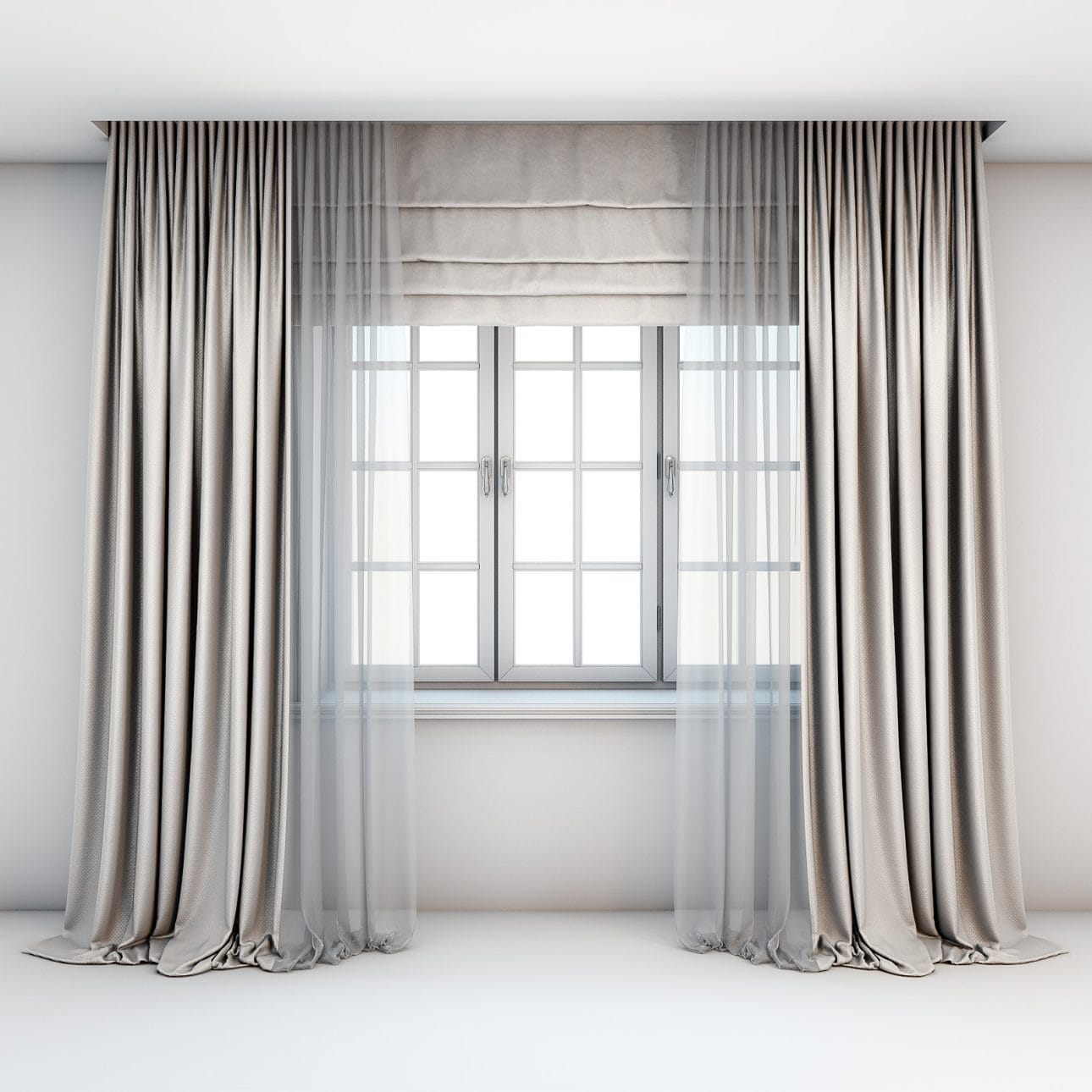 types of net curtains