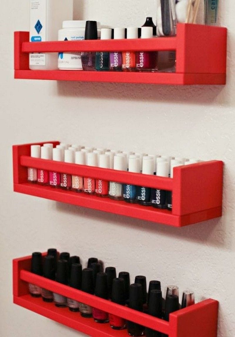 makeup storage idea