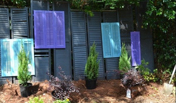 build a outdoor privacy screen