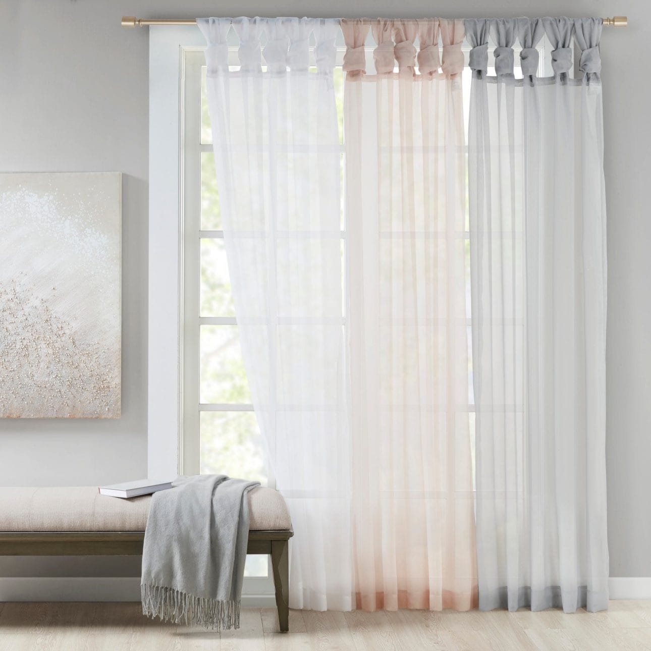 types of bedroom curtains