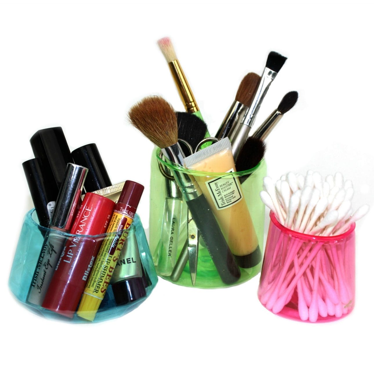 countertop makeup storage ideas