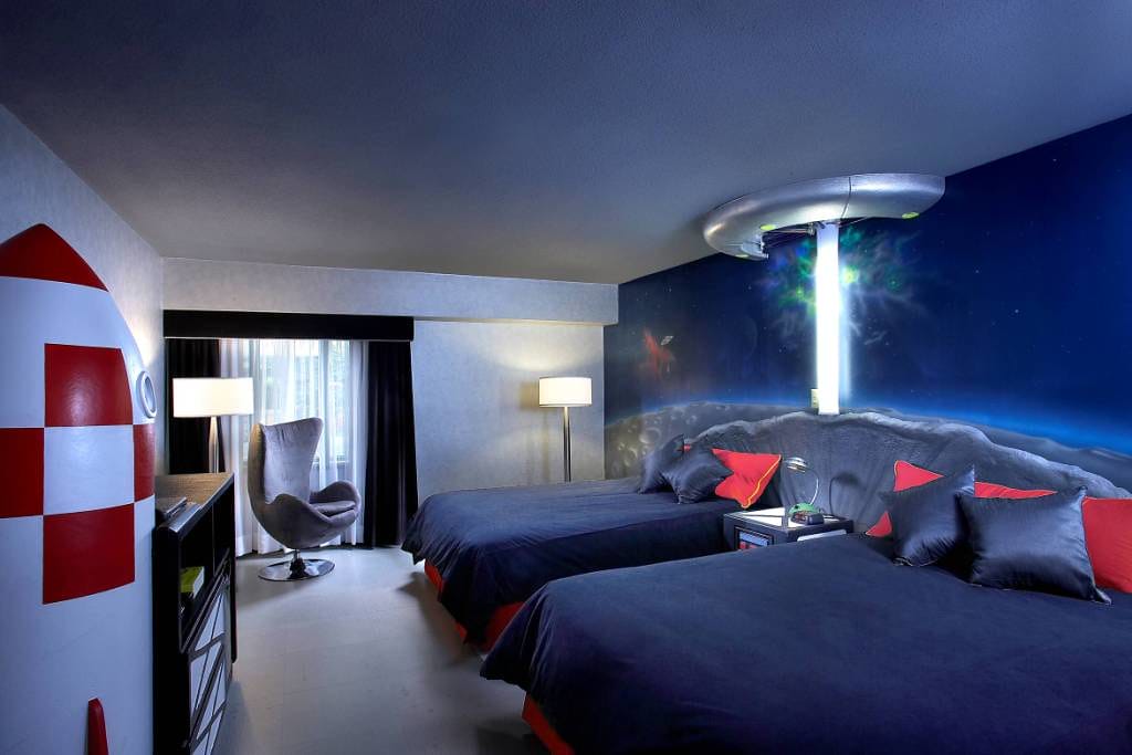 space themed bedroom decor