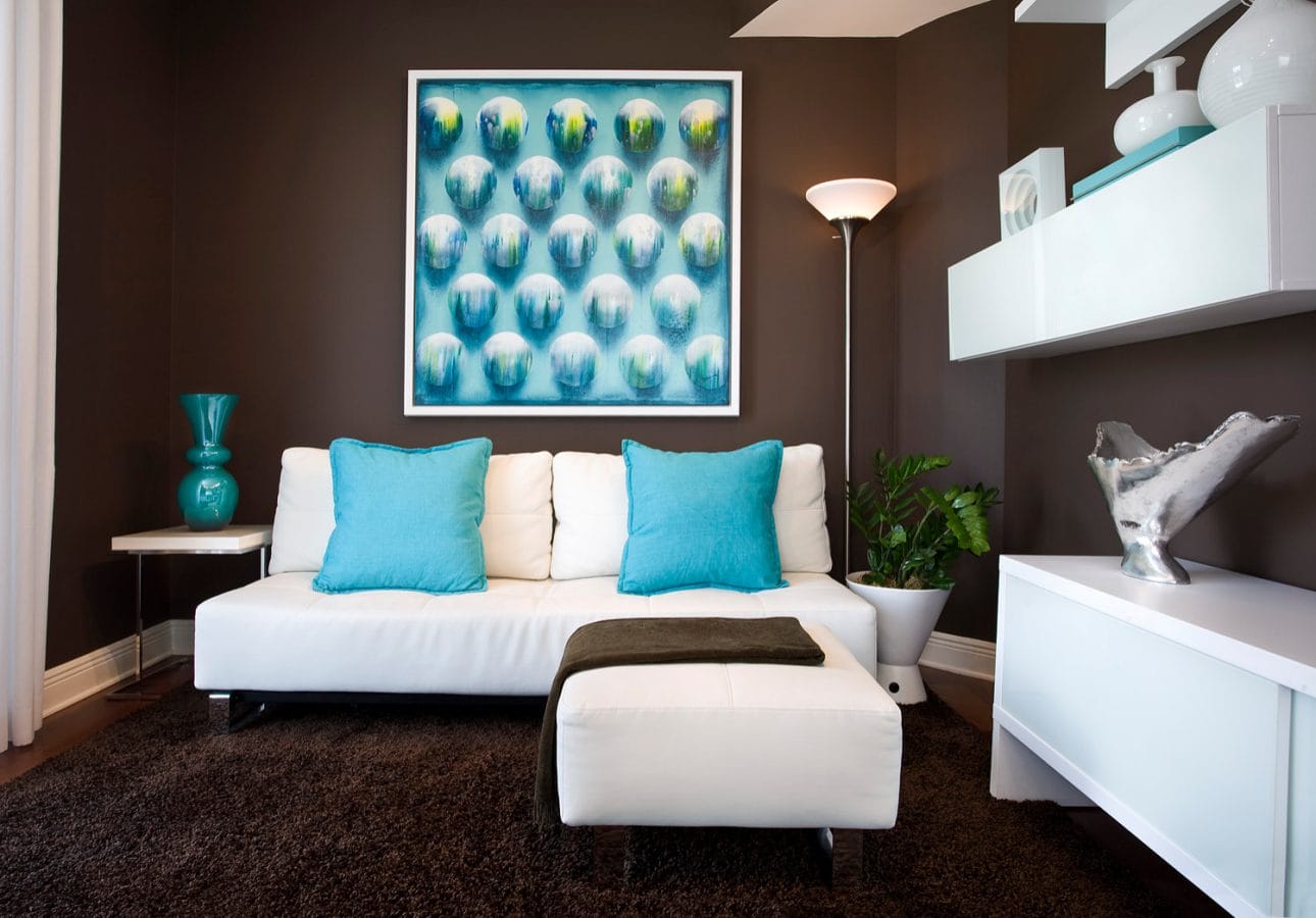 turquoise room decorations