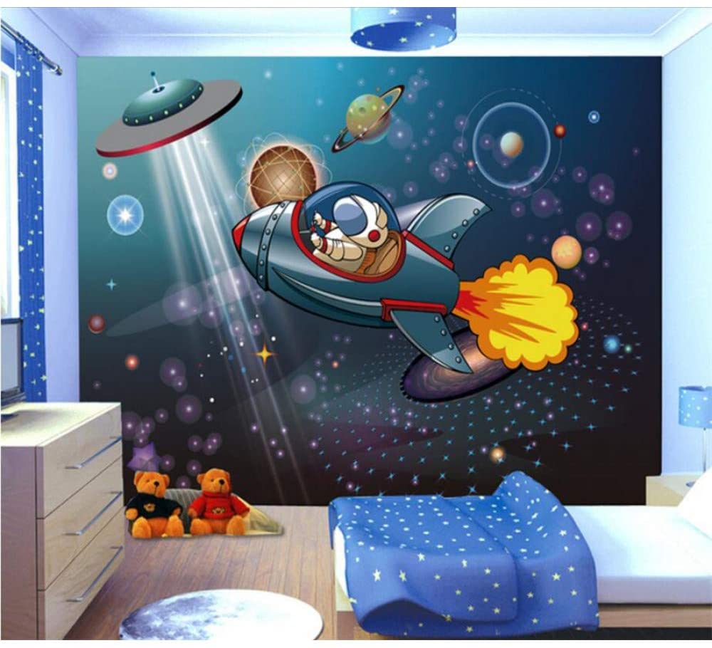 space themed bedroom light