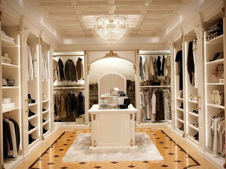 walk in closet mirror ideas