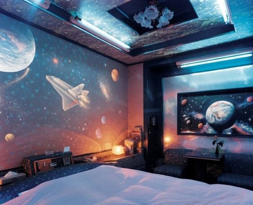 ideas for a space themed bedroom