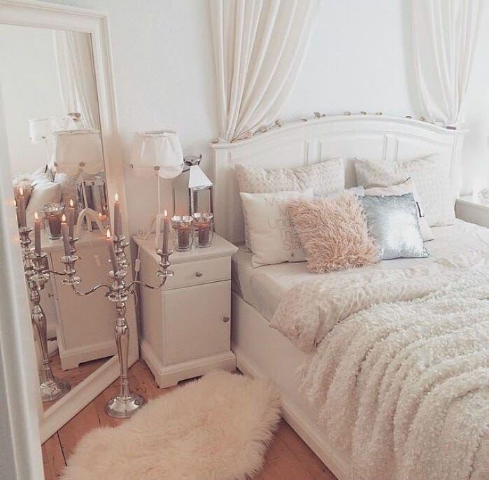 A Cozy Bedroom with Vintage Accents