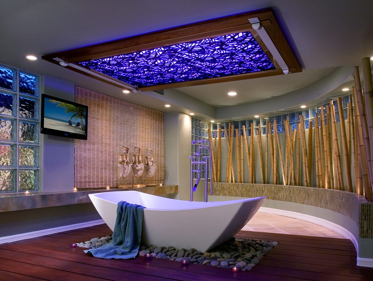 Bamboo Bathroom Ideas with A Tropical Twist
