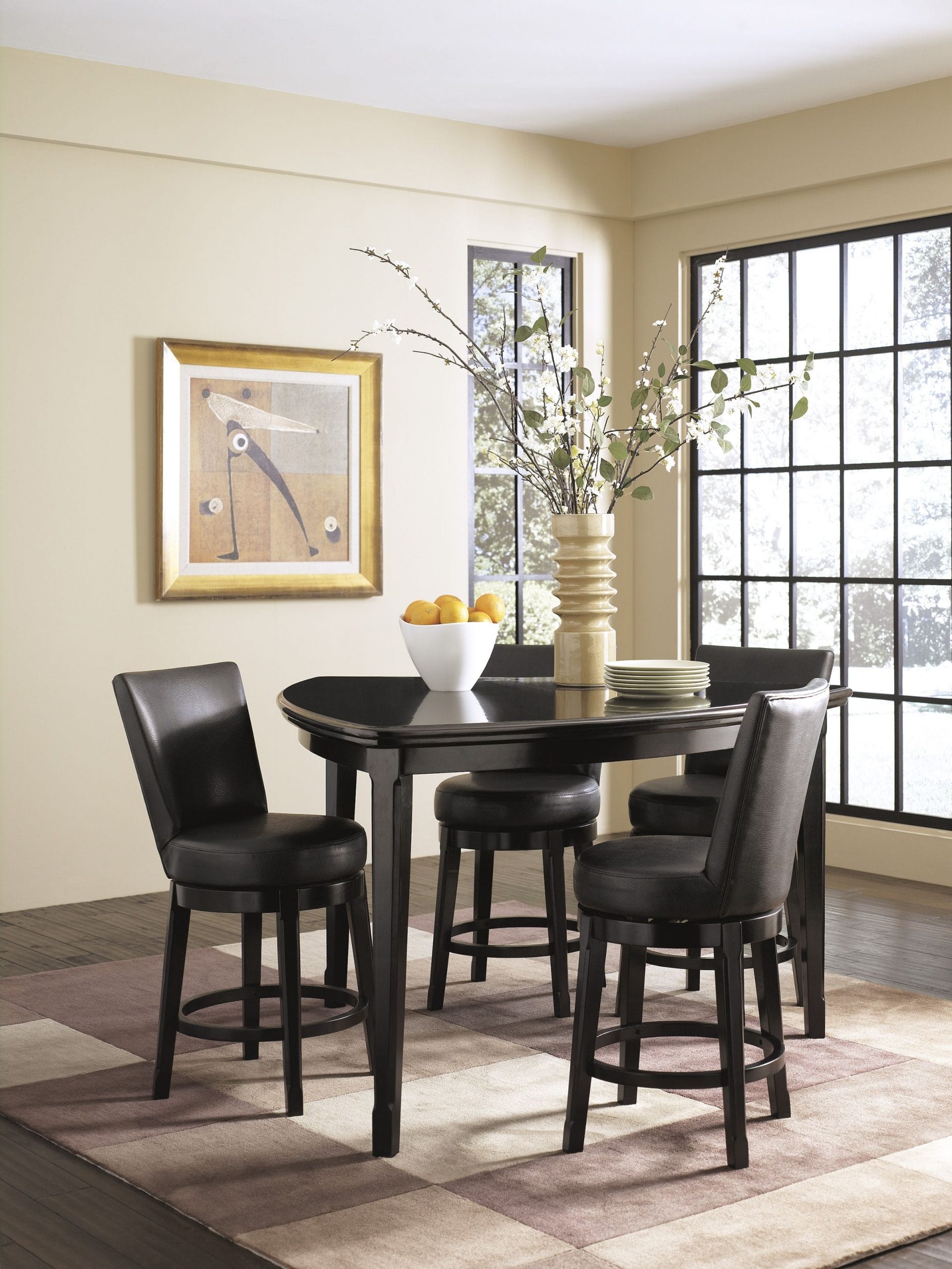 triangle dining room set