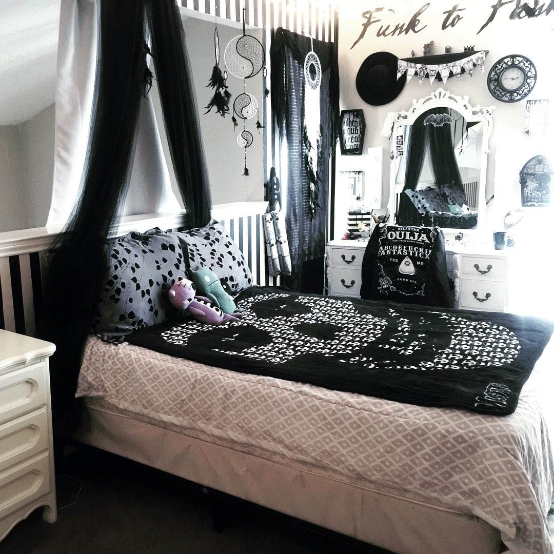 Chic Gothic Bedroom