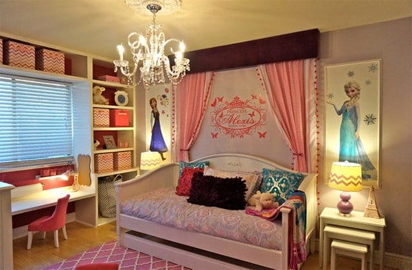 Disney Frozen-Inspired Princess Bedroom Ideas