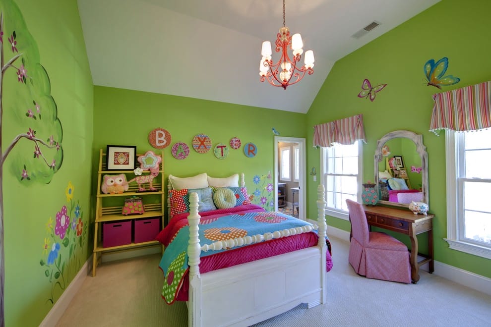 Eclectic Toddler Girl Bedroom Ideas