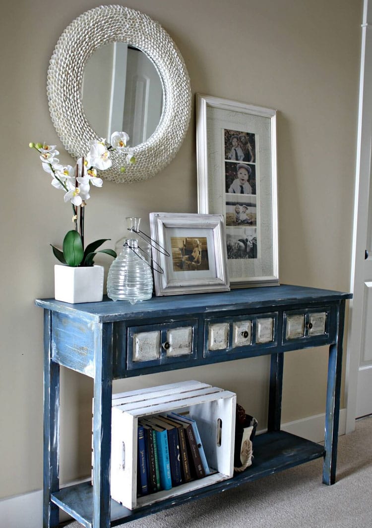 Shabby Chic Foyer Table