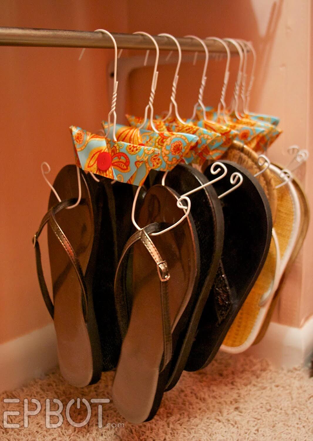 Entryway Storage Solution for Sandals