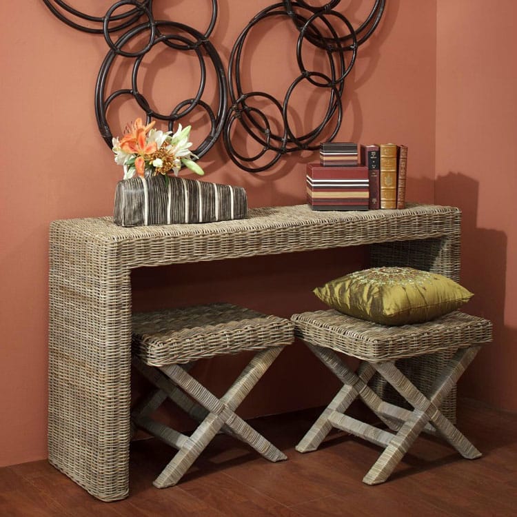 Foyer Table with Seats