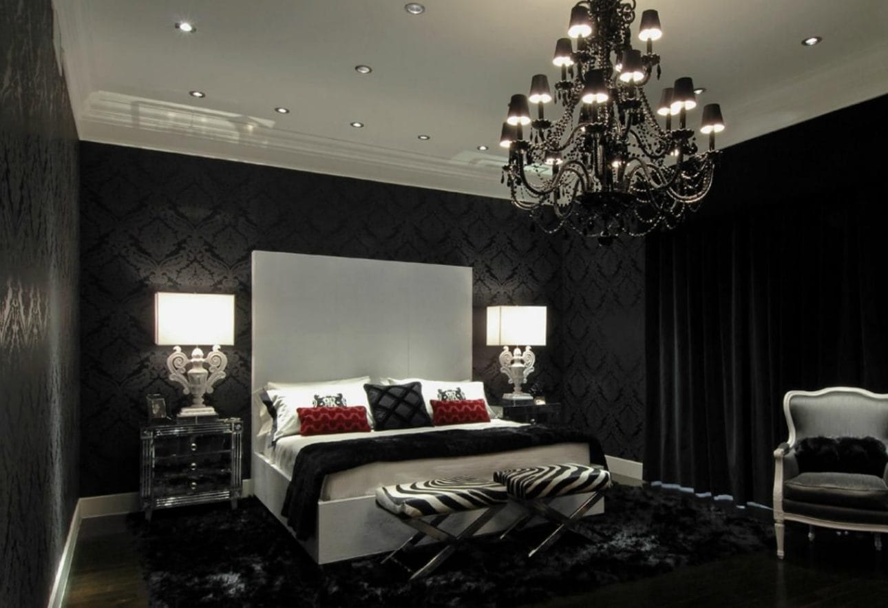 Graceful Bedroom in Gothic Style