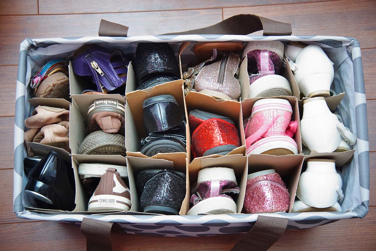 Handmade Tote Shoe Cubbies