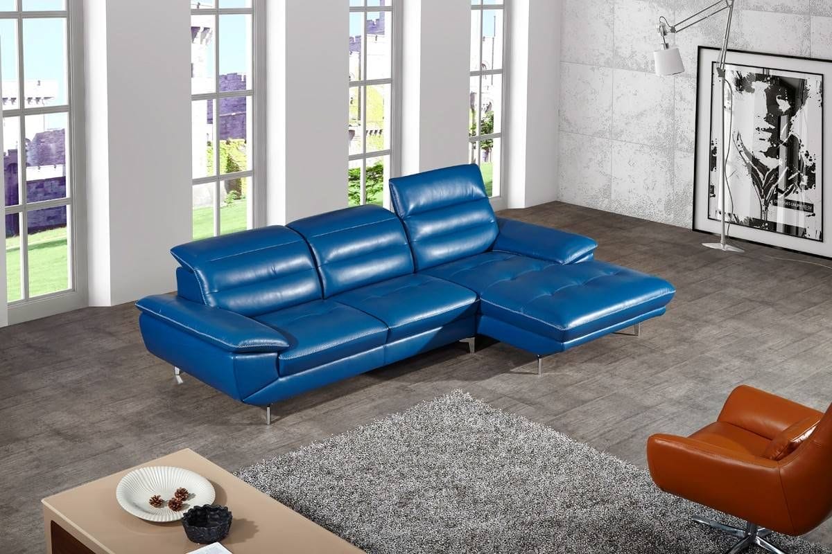 Italian Living Room Furnitures in Blue