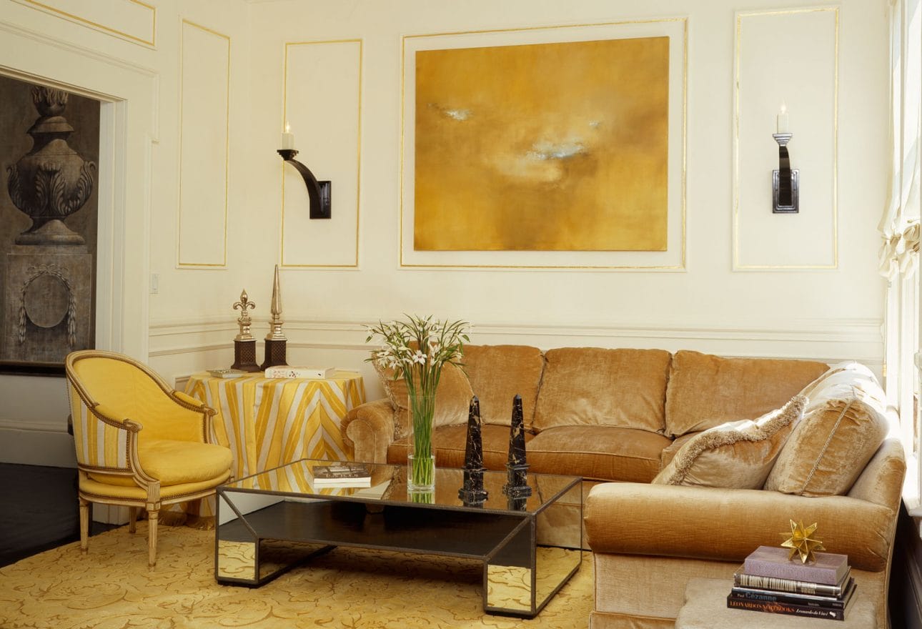 24 Gold Living Room Ideas That’ll Leave You Awestruck