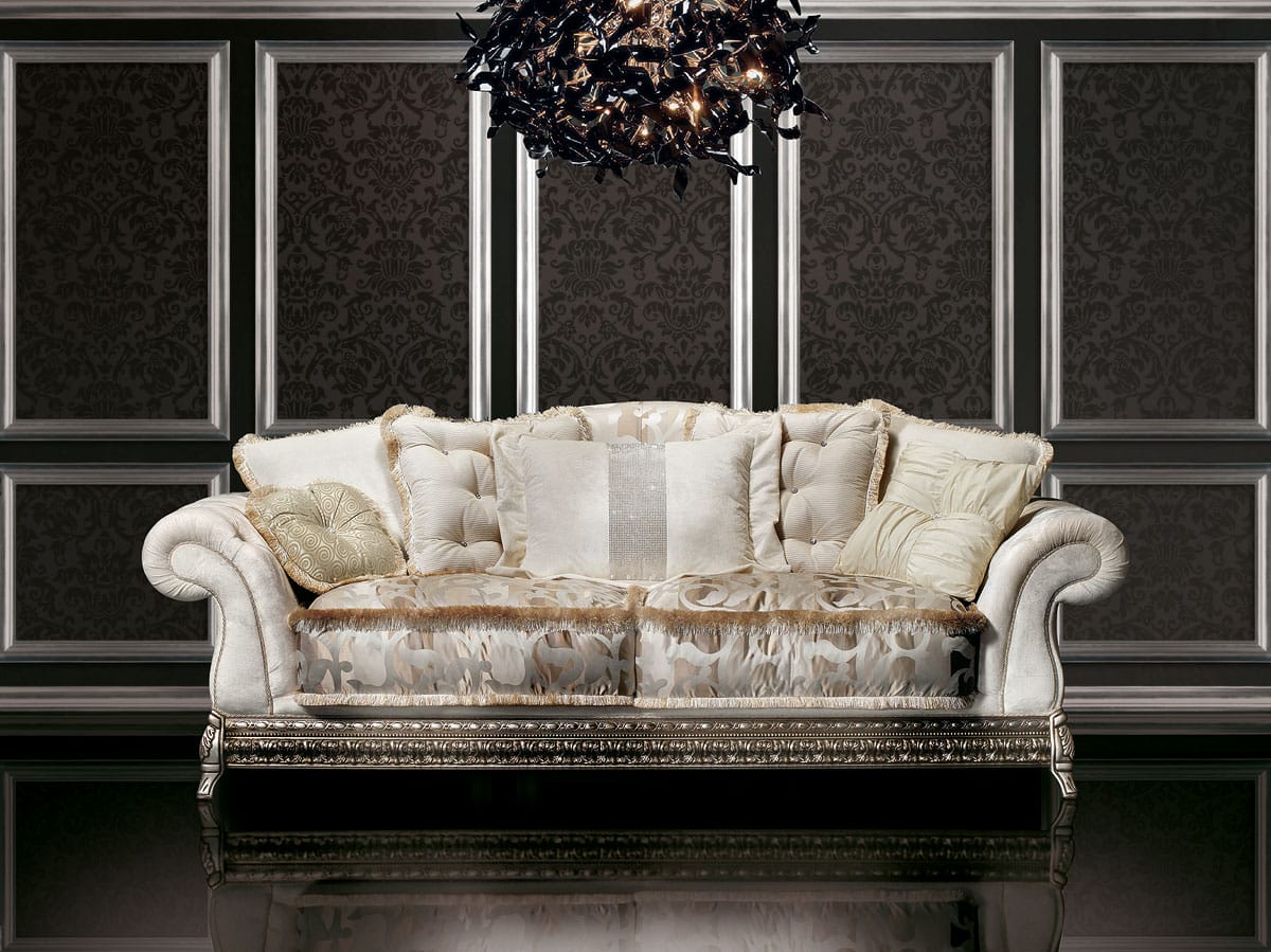 Living Room with Italian Two-Seat Sofa