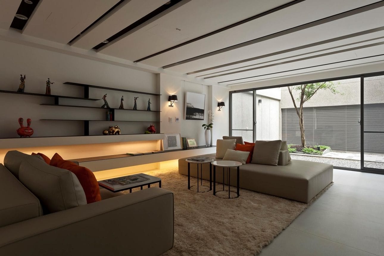 Minimalist Chinese Style Living Room