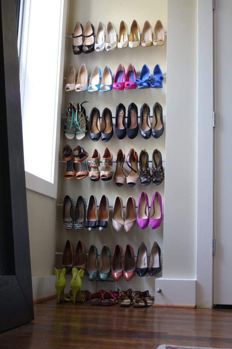 Narrow Entryway Shoe Storage Ideas