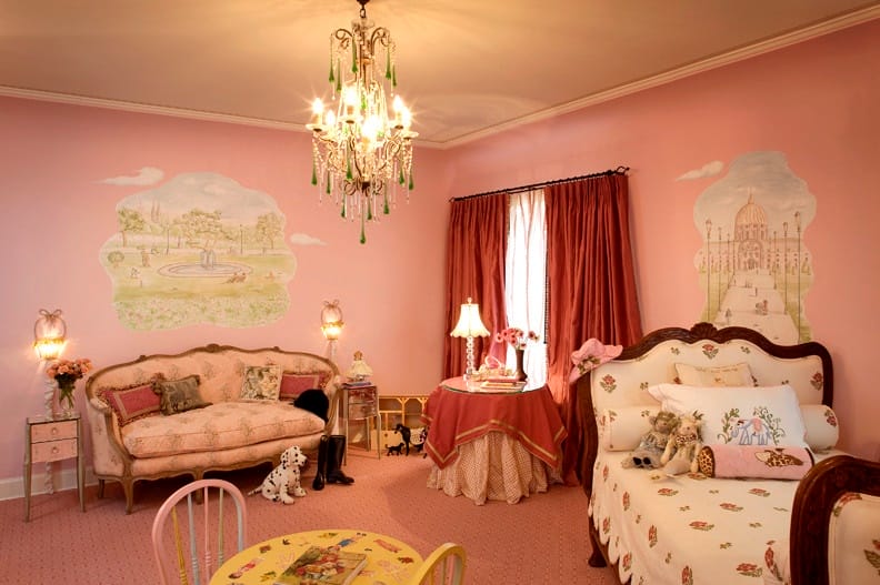 Princess Themed Bedroom Ideas with Different Patterns