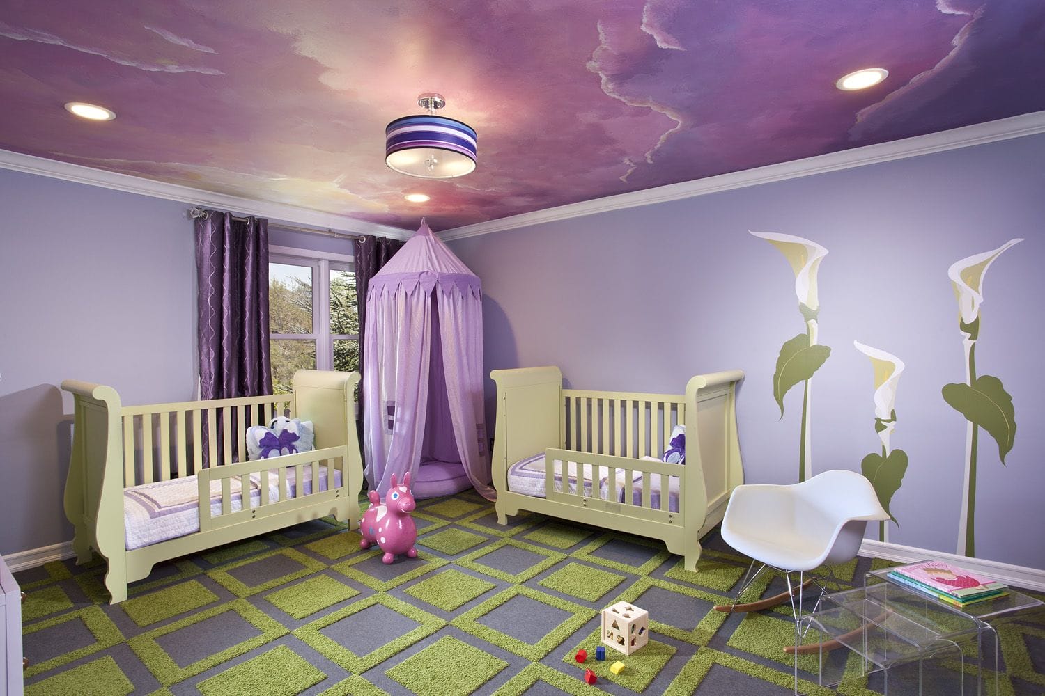 Purple Bedroom Ideas for Little Girls