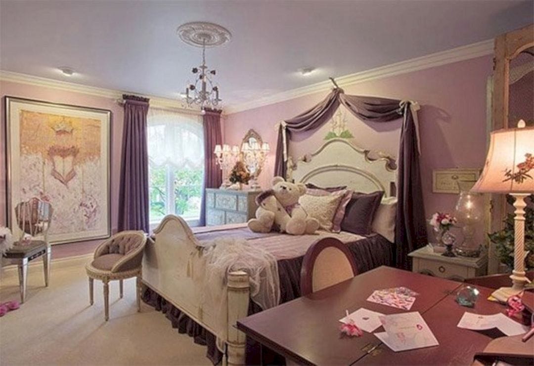 Purple Princess Bedroom
