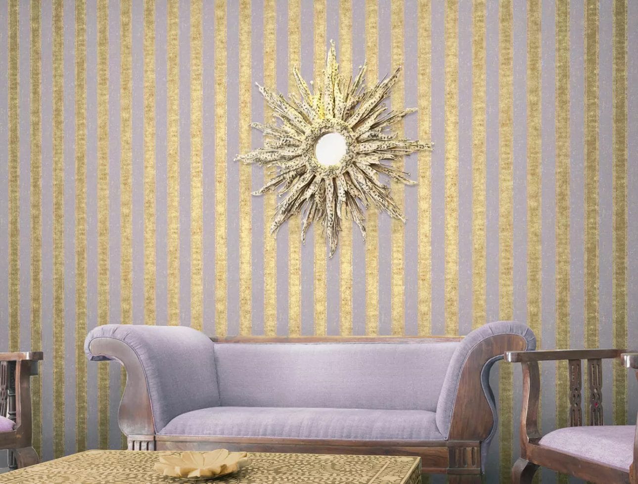 Rose Gold Living Room Ideas (1)