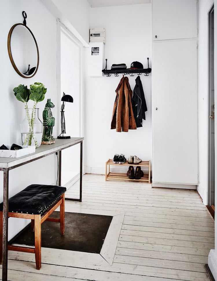 Industrial Foyer Table