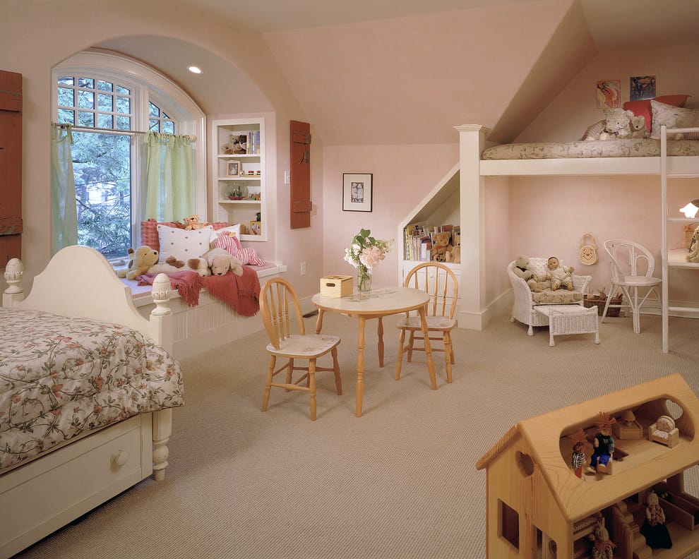 Tea Party Inspired Toddler Girl Bedroom