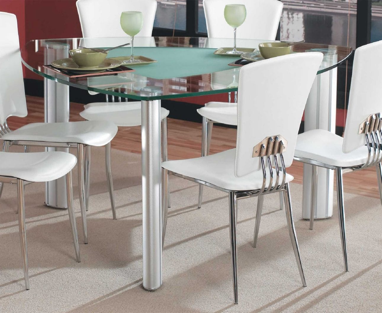 Tracy Triangular Dining Table