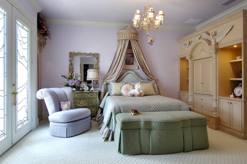 Tuscan Style Princess Bedroom