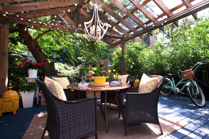 gazebo lighting ideas uk