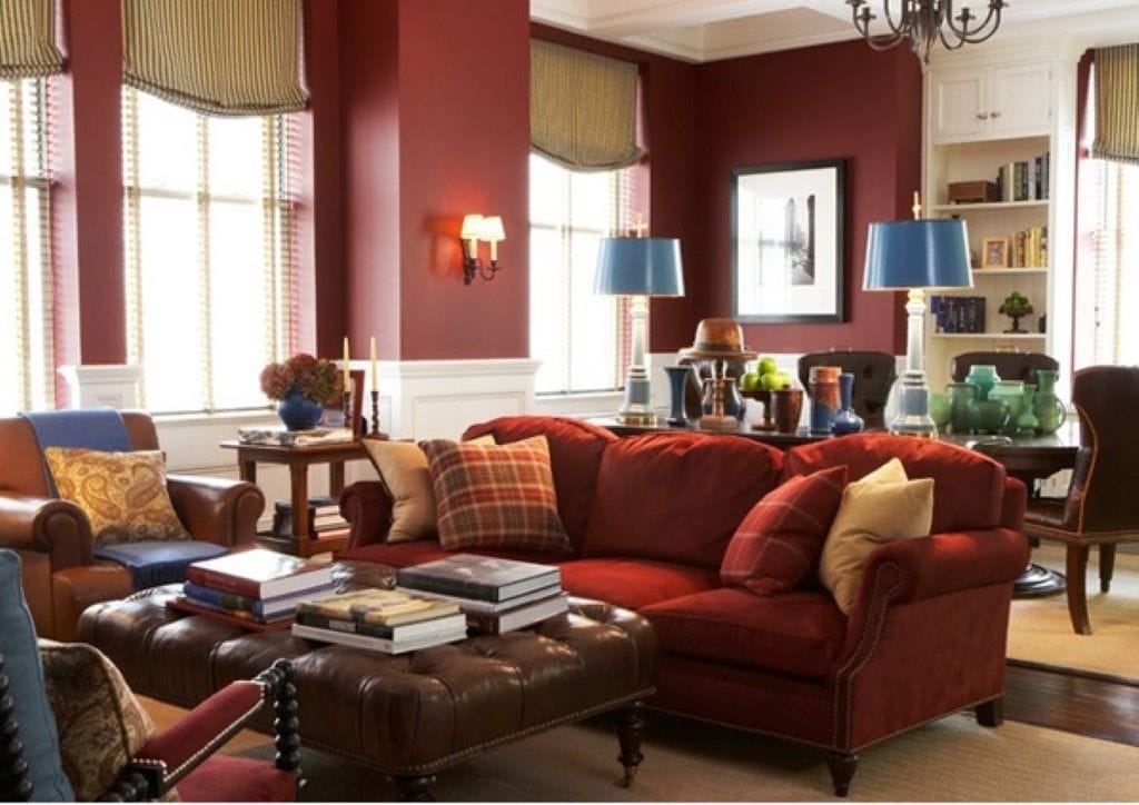maroon living room pinterest