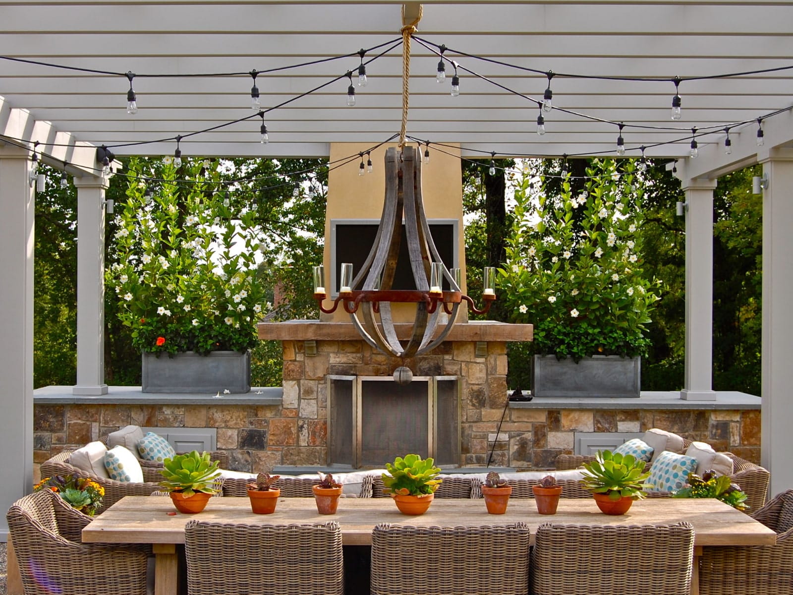 20 Splendid Gazebo Lighting Ideas To Inspire You   15 2 