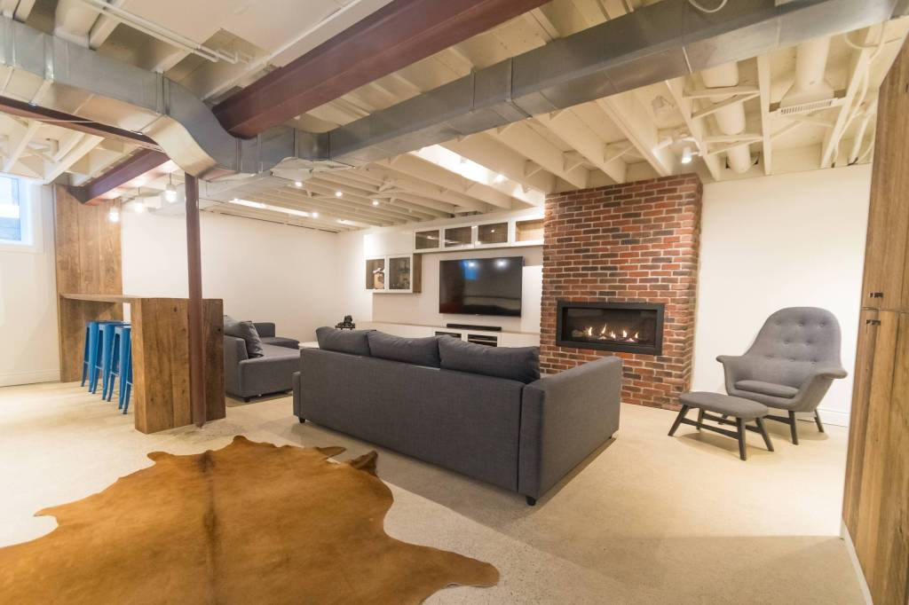 diy unfinished basement ceiling ideas