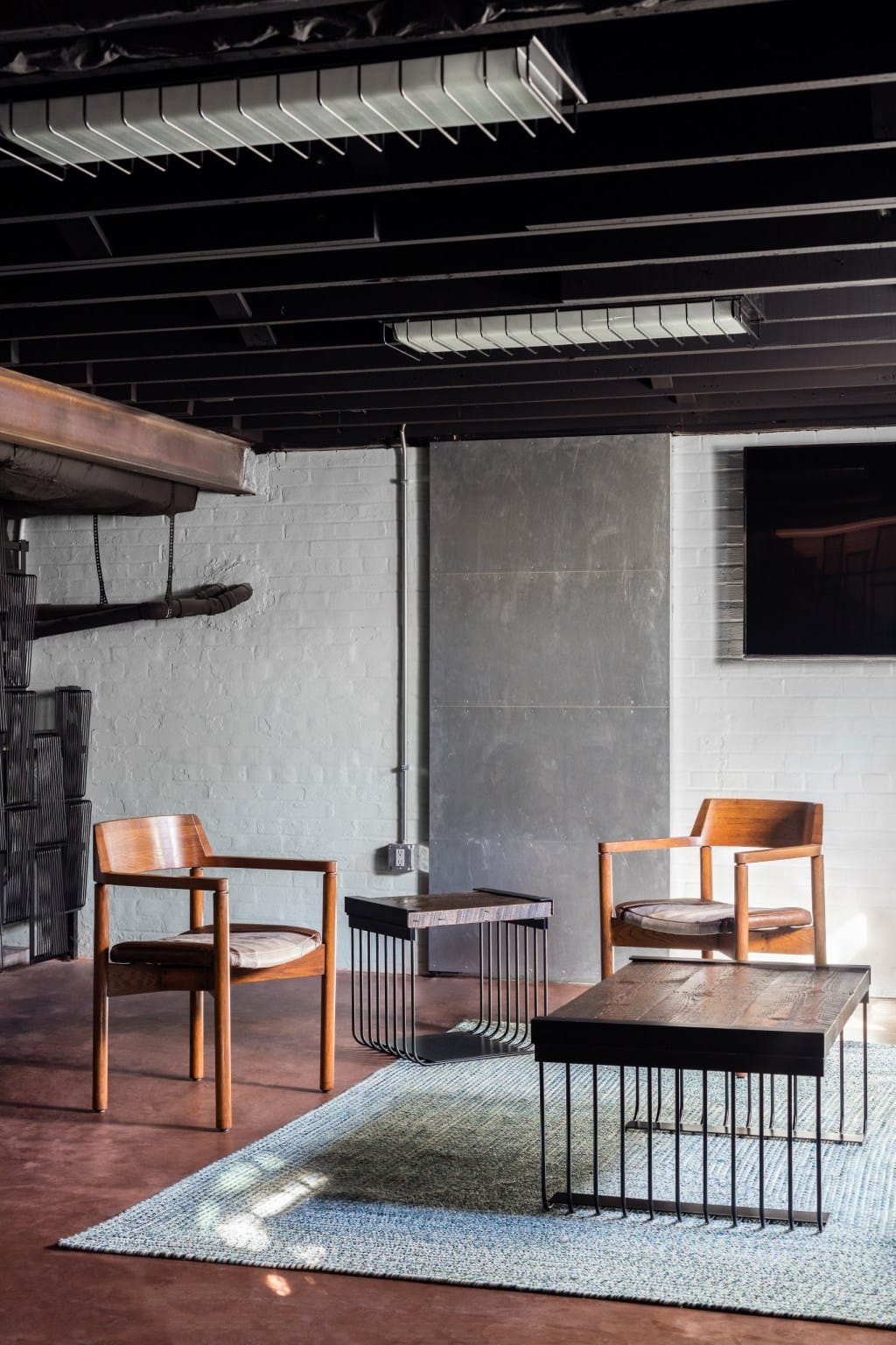 unfinished basement lighting ideas