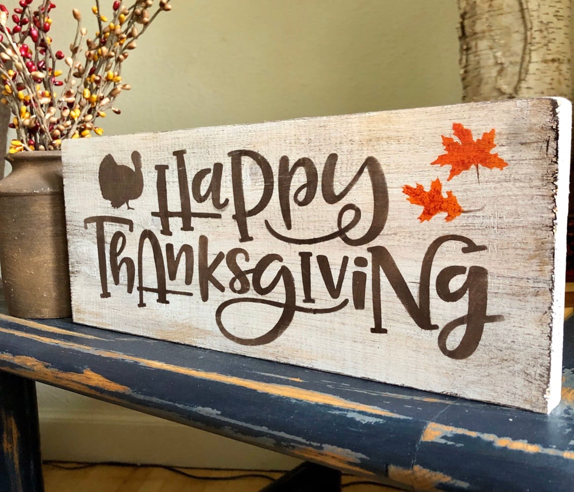 thanksgiving closure sign