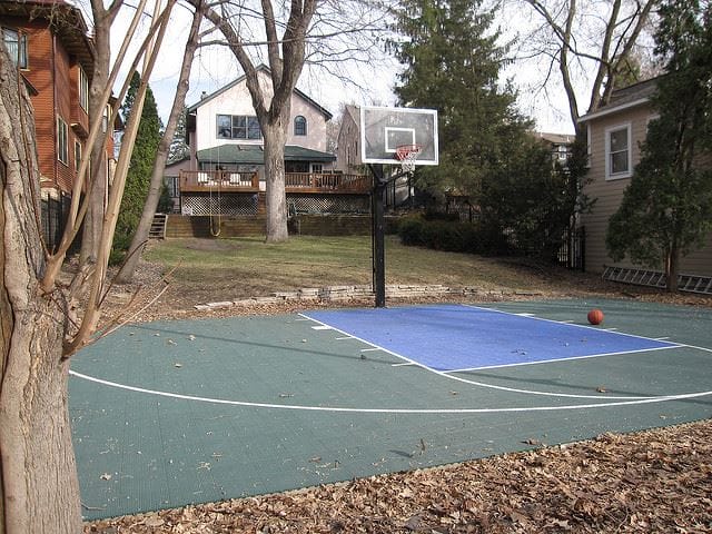  backyard sport court ideas