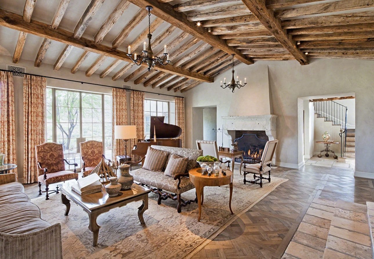 tuscan living room accessories
