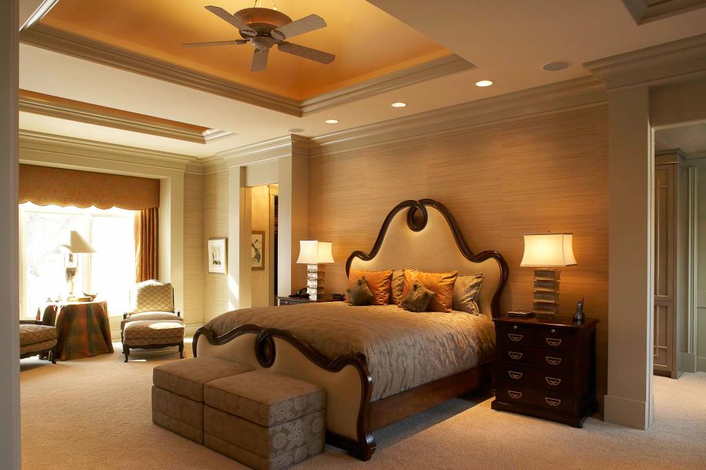 tray ceiling paint ideas bedroom